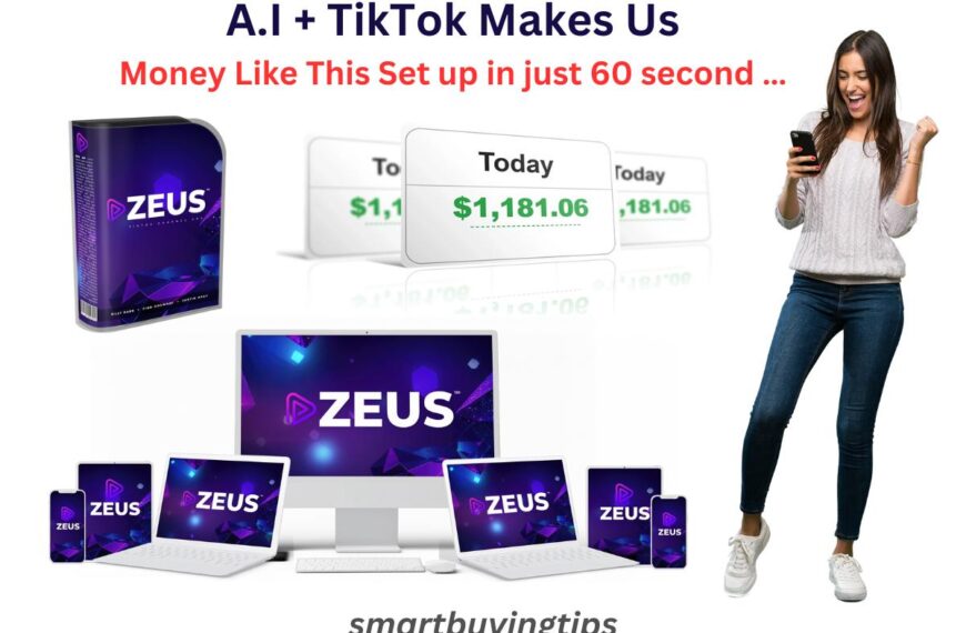 AI ZEUS App Review — Time To Transforming TikTok into $483/Day Traffic!